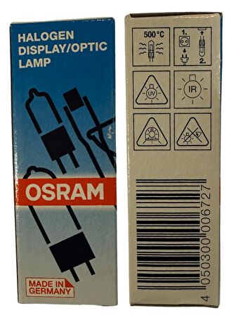 Osram 64640 150W 24V G6.35 Duylu FCS Halojen Ampul (4 Adet)