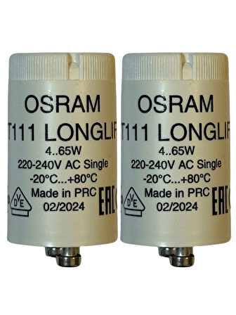 Osram ST111 Starter 4-65W 220V (2 Adet)