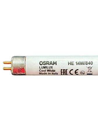 (1 Adet) Osram 14W 840 Günışığı (4000K) G5 Duylu T5 Floresan