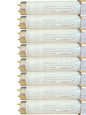 (8 Adet) Osram 30W 840 Günışığı (4000K) G13 Duylu T8 Floresan