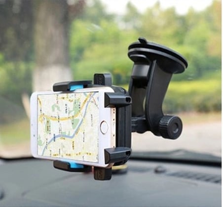 Araç İçi Cam ve Torpido Vantuzlu Telefon Tutucu (5324)