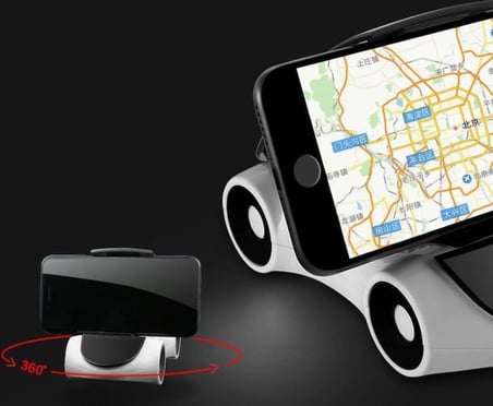 Araba Tasarımlı Araç İçi Telefon Tutucu 360 Dönebilen Ayarlı (5324)