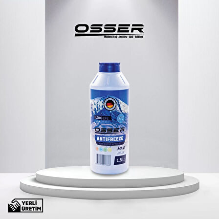 OSSER Antifriz 1,5 LT Mavi -37 Derece