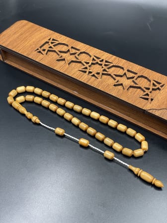 El Yapımı Dut Tespih – 10x6 mm