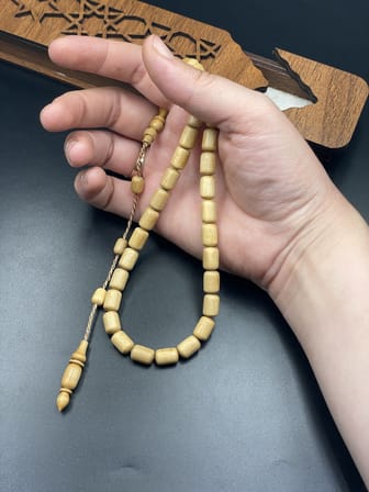 El Yapımı Dut Tespih – 11x7 mm