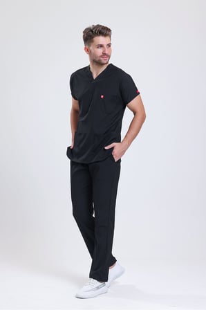 Likralı Üniforma (Unisex), doktor, hemşire, veretiner forma, scrubs 