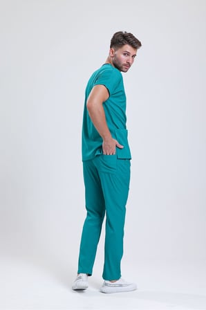 Likralı Üniforma (Unisex), doktor, hemşire, veretiner forma, scrubs 