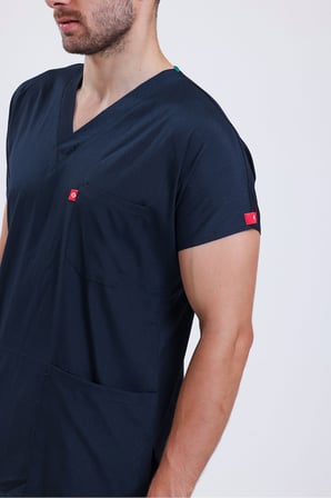 Likralı Üniforma (Unisex), doktor, hemşire, veretiner forma, scrubs 