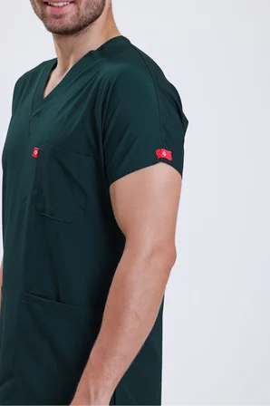 Likralı Üniforma (Unisex), doktor, hemşire, veretiner forma, scrubs 