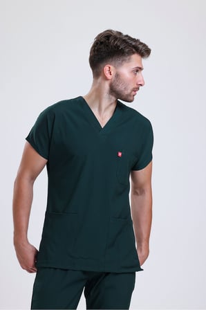 Likralı Üniforma (Unisex), doktor, hemşire, veretiner forma, scrubs 