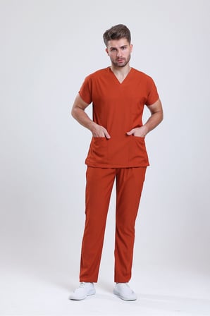 Likralı Üniforma (Unisex), doktor, hemşire, veretiner forma, scrubs 
