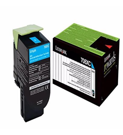 Lexmark CS510-70C8XC0 Mavi Toner