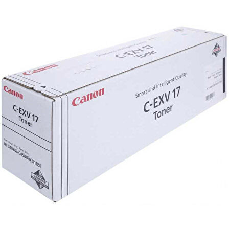 Canon C-EXV-17/0262B002AA Siyah Fotokopi Toneri