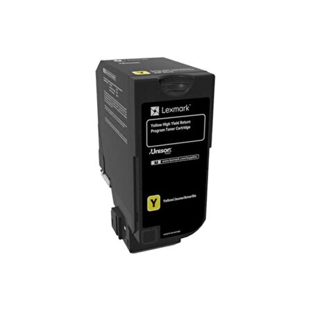Lexmark CX725-84C5HY0 Sarı Toner Yüksek Kapasiteli