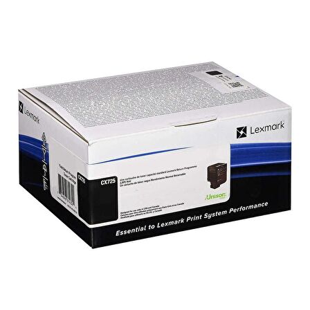 Lexmark CX725-84C5HK0 Siyah Toner Yüksek Kapasiteli