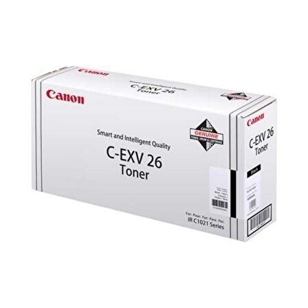 Canon C-EXV-26/1660B006AA Siyah Toneri