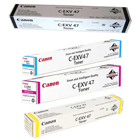 Canon C-EXV-47 Fotokopi Toneri Seti