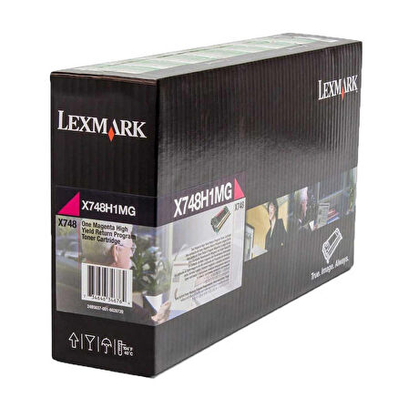 Lexmark X748-X748H1MG Kırmızı Toner Yüksek Kapasiteli