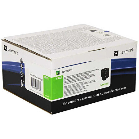 Lexmark CS725-74C5HM0 Kırmızı Toner Extra Yüksek Kapasiteli