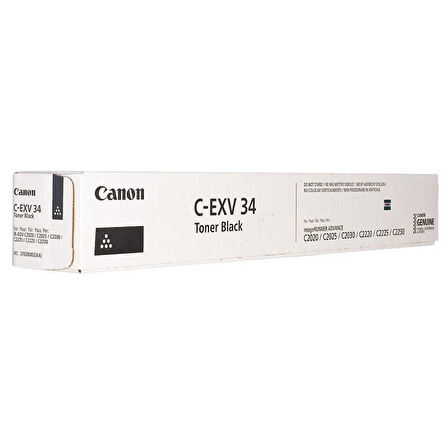 Canon C-EXV-34 Siyah Fotokopi Toneri