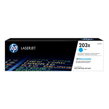 Hp 203X-CF541X Mavi Toner