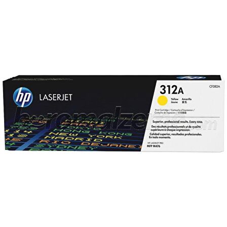 Hp 312A-CF382A Sarı Toner