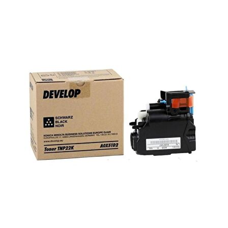 Develop TNP-22/A0X51D2 Siyah Fotokopi Toner