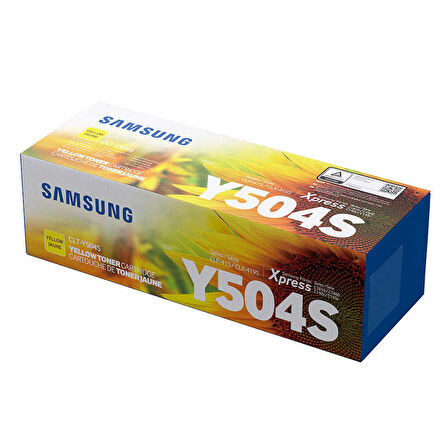 Samsung CLP-415/CLT-Y504S Sarı Toner