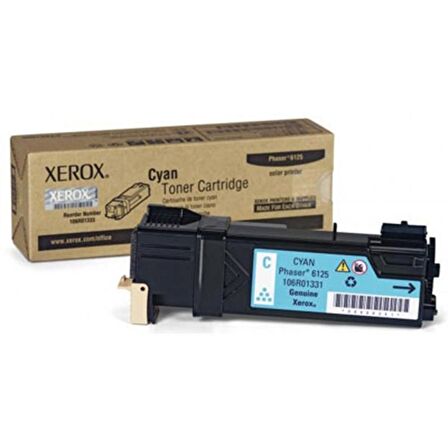 Xerox Phaser 6125 -106R01335 Mavi Toner