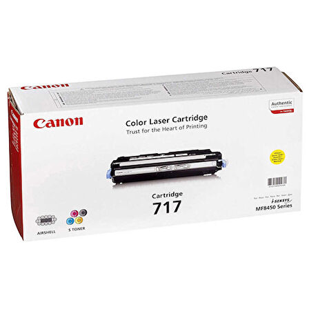 Canon CRG-717/2575B002 Sarı Toner