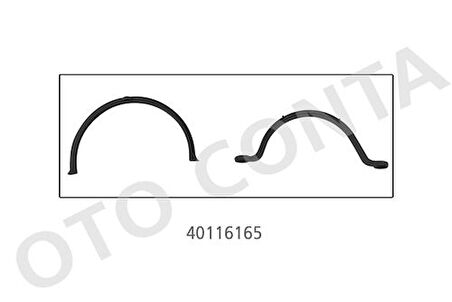 Oto Conta 40116165 Karter Bogaz Lastık Takım Sılıkon Clıo II Kangoo 1.3