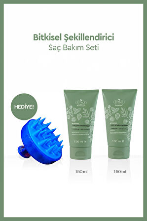 Otacı Bitkisel Saç Şekillendirici Seti - Saç Masaj Tarağı Hediyeli
