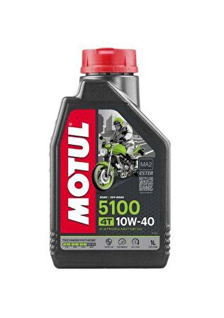 Motul 5100 10W40 4T 1 Litre Motosiklet Yağı  (Üretim Yılı: 2023)