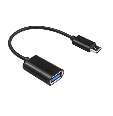 Type C Usb 3.0 Otg Adaptör - Siyah