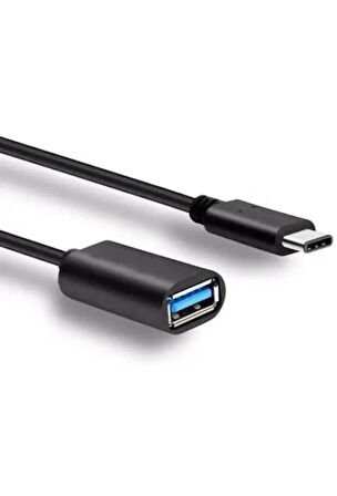Type C Usb 3.0 Otg Adaptör - Siyah