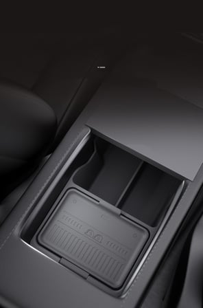 TESLA MODEL Y JUNİPER İÇİN UYUMLU KOL DAYAMA ALT SAKLAMA KUTUSU SİYAH