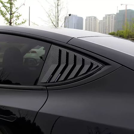 TESLA MODEL Y JUNİPER İÇİN UYUMLU KELEBEK CAM KAPLAMASI MAT KARBON