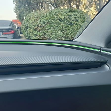 TESLA MODEL Y JUNİPER İÇİN UYUMLU GÖĞÜS ÜST BÖLME KAPLAMA MAT KARBON