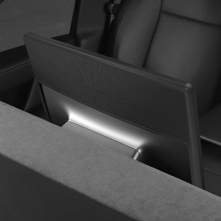 TESLA MODEL Y JUNİPER İÇİN UYUMLU SİLİKON EKRAN KORUYUCU ÇERÇEVE SİYAH