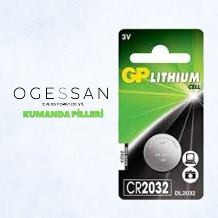GP 2032 PİL 5 Lİ PAKET