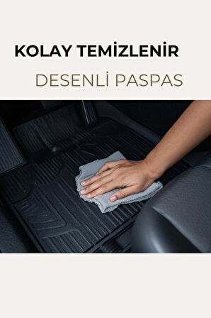 Volkswagen Caddy 2003-2010 Havuzlu Oto Paspas