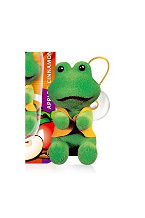 Sevimli kurbağa OTO Araba kokusu  yeşil/sarı elma ve tarçınlı