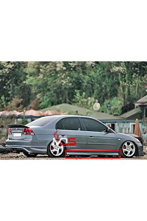 HONDA CİVİC VTEC 2 MARŞPİYEL SAĞ SOL TAKIM FİBERGLASS BOYASIZ