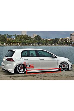 VW GOLF MK7 MK7,5 R MARŞPİYEL SAĞ SOL TAKIM FİBERGLASS BOYASIZ