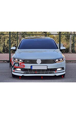 VW PASSAT B8 ÖN TAMPON EKİ KARLIK FİBERGLASS BOYASIZ