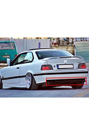 BMW E36 M TAMPON DİFÜZÖR FİBERGLASS BOYASIZ