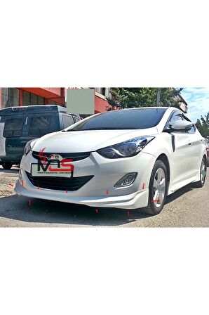 HYUNDAİ ELANTRA ÖN TAMPON EKİ FİBERGLASS BOYASIZ