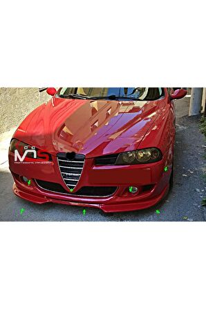ALFA ROMEO 156 MAKYAJLI KASA ÖN TAMPON EKİ FİBERGLASS BOYASIZ