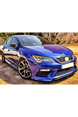 SEAT LEON 3,5 2018+ ÖN TAMPON EKİ KARLIK FİBERGLASS BOYASIZ