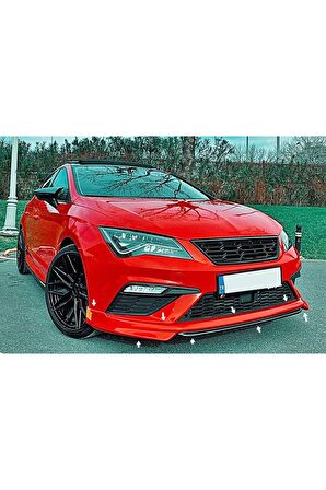 SEAT LEON 3,5 2018+ ÖN TAMPON EKİ KARLIK FİBERGLASS BOYASIZ